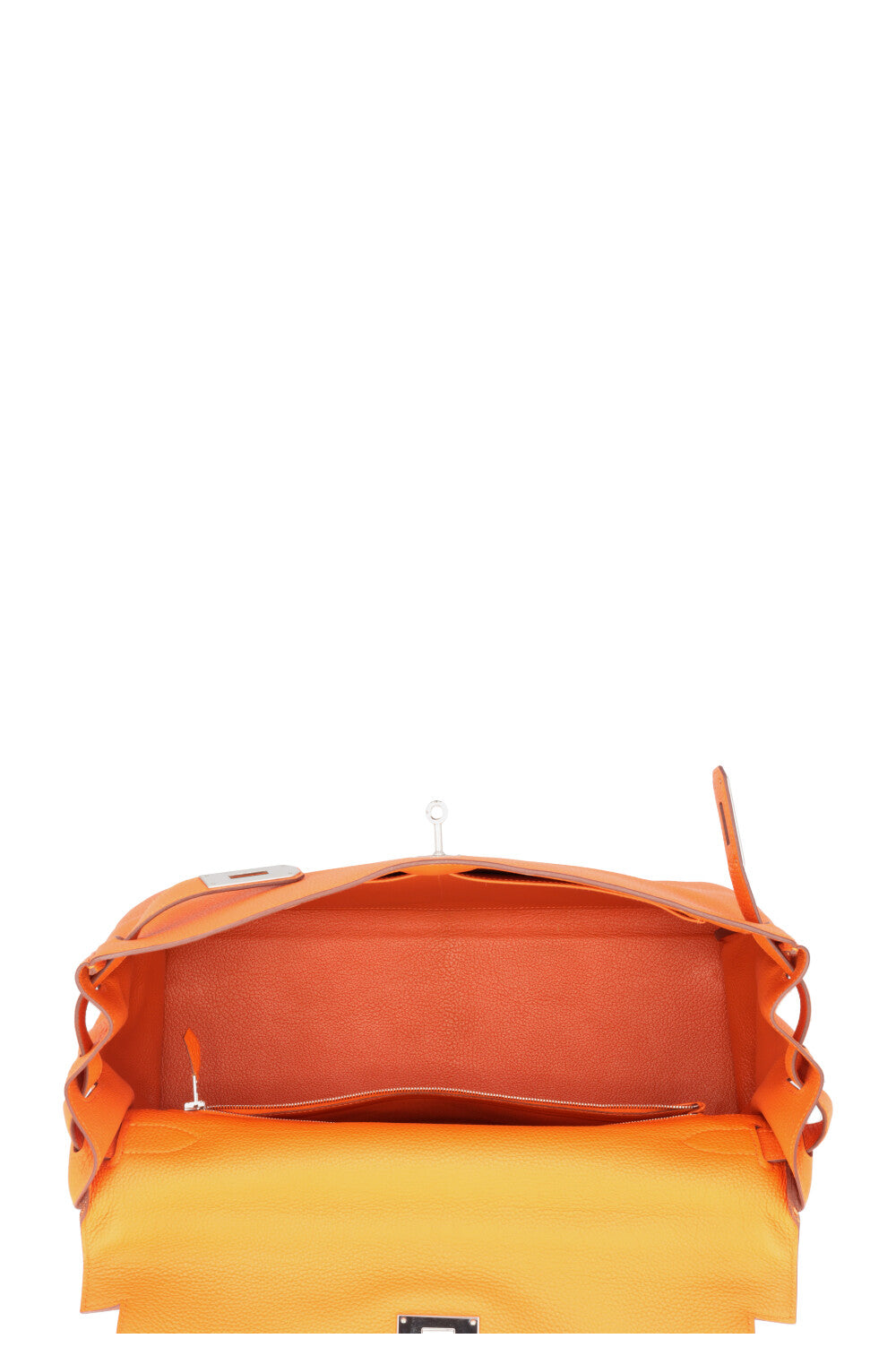 HERMÈS Kelly 40 Togo Orange