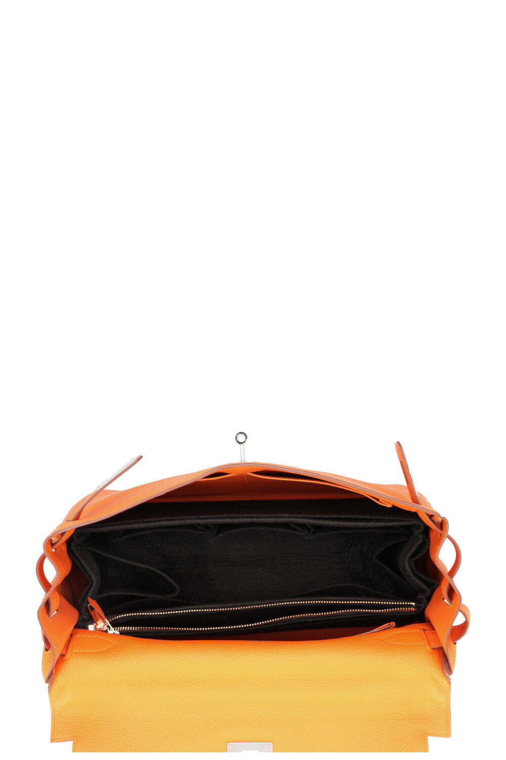HERMÈS Kelly 40 Togo Orange