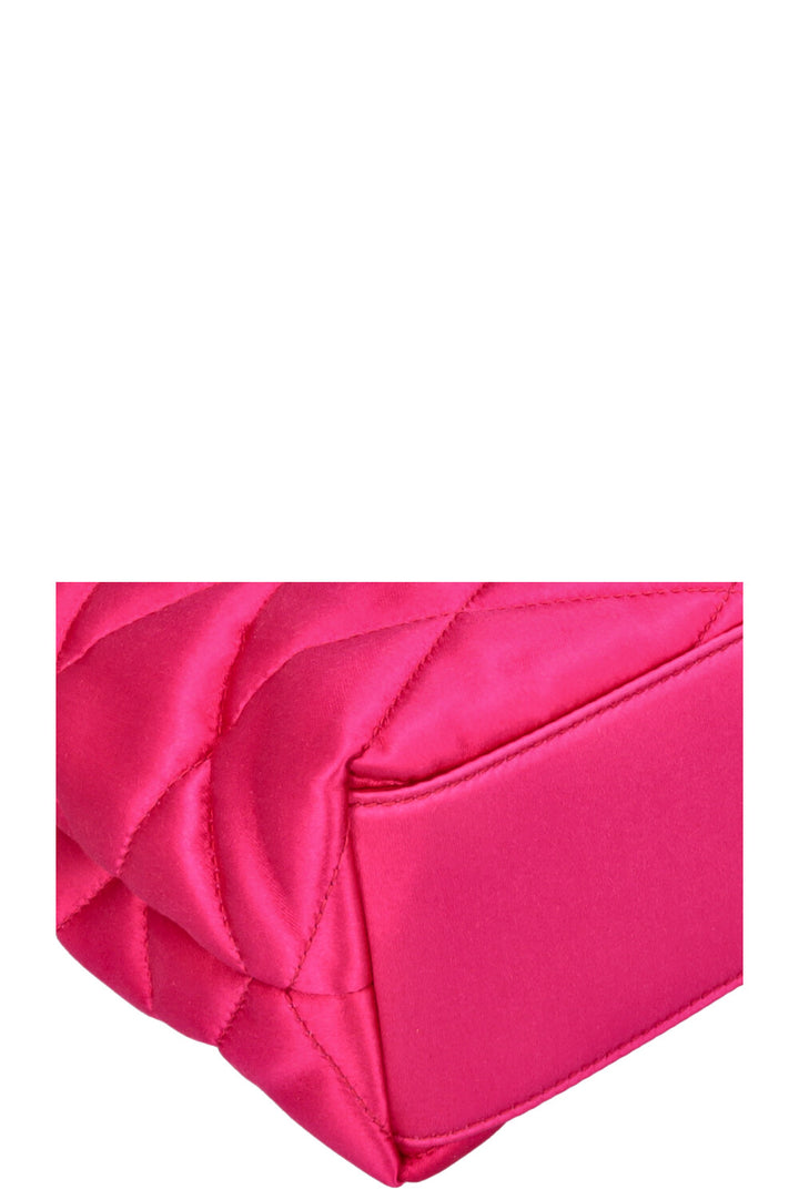 SAINT LAURENT Sade Enveloppe Clutch Pink
