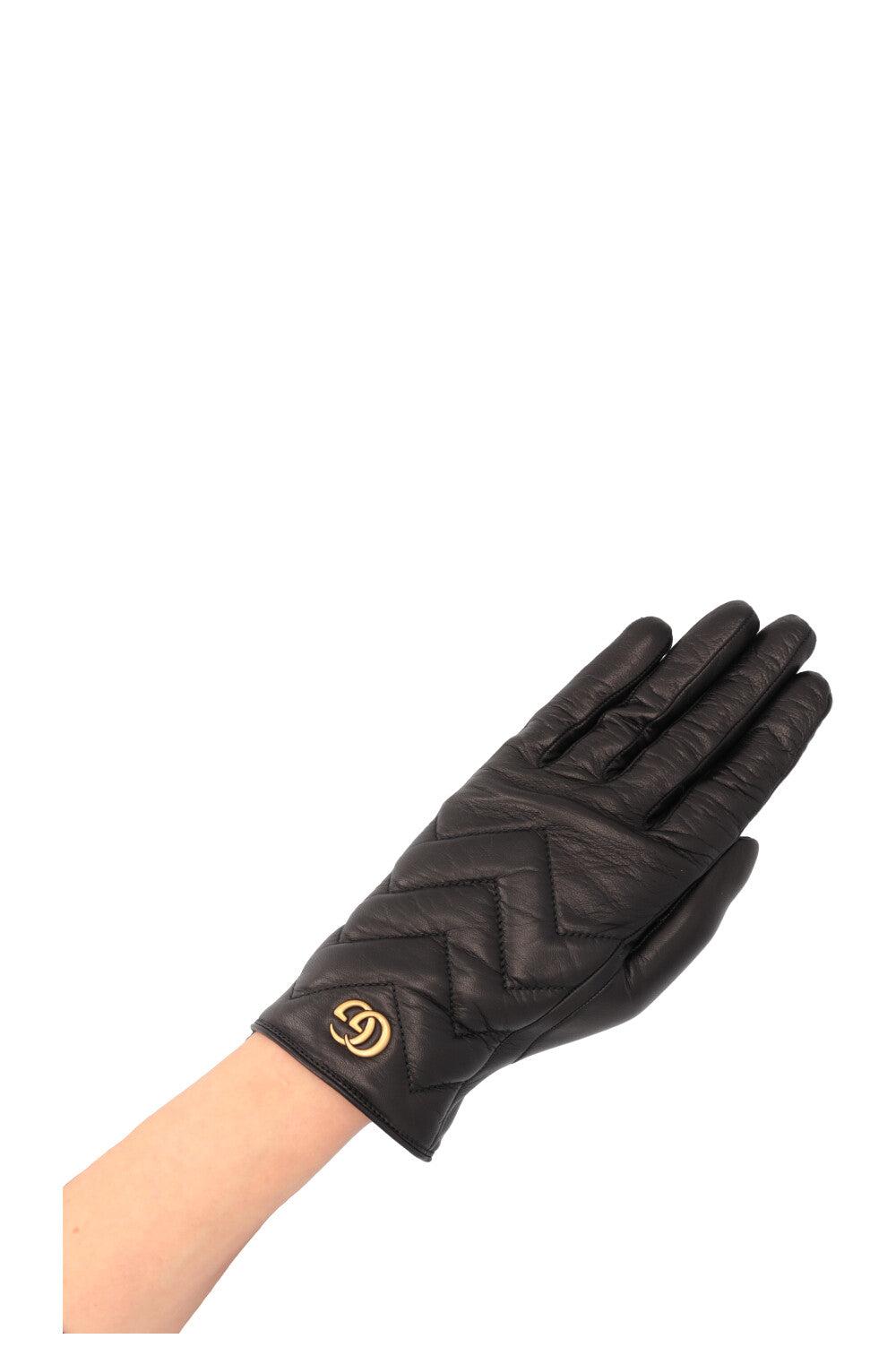 GUCCI Marmont Gloves Leather Black – REAWAKE