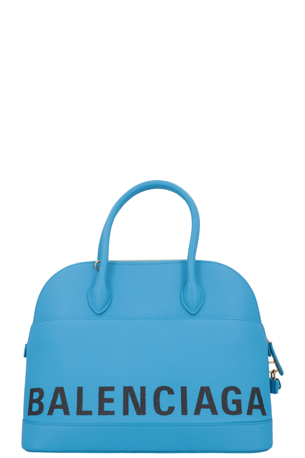 BALENCIAGA Large Ville Bag Leather Blue Black REAWAKE