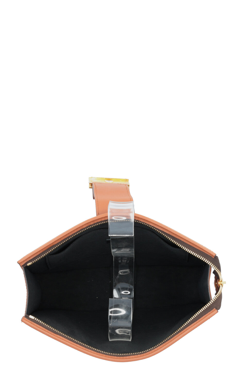 LOUIS VUITTON Reverse Dauphine Clutch MNG Canvas