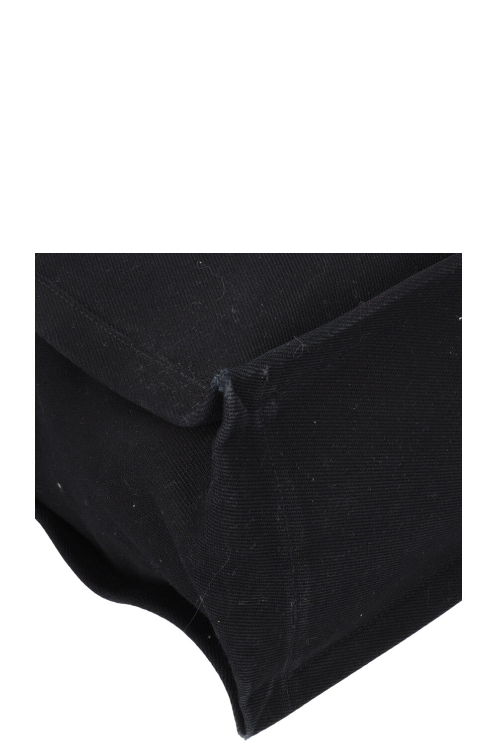 SAINT LAURENT Rive Gauche Tote Black Canvas