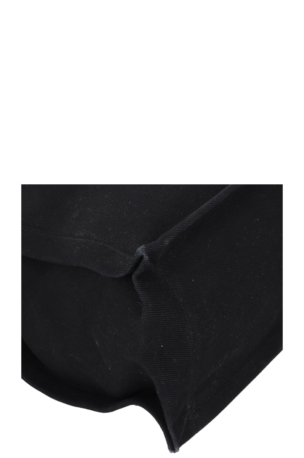 SAINT LAURENT Rive Gauche Tote Black Canvas