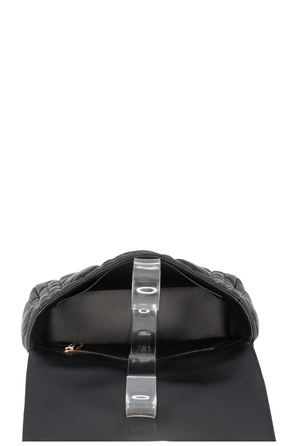 CHRISTIAN DIOR Caro Medium Crossbody Bag Cannage Black