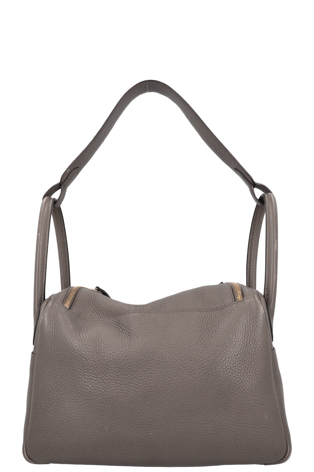 HERMES Lindy 30 Clemence Gris Etain