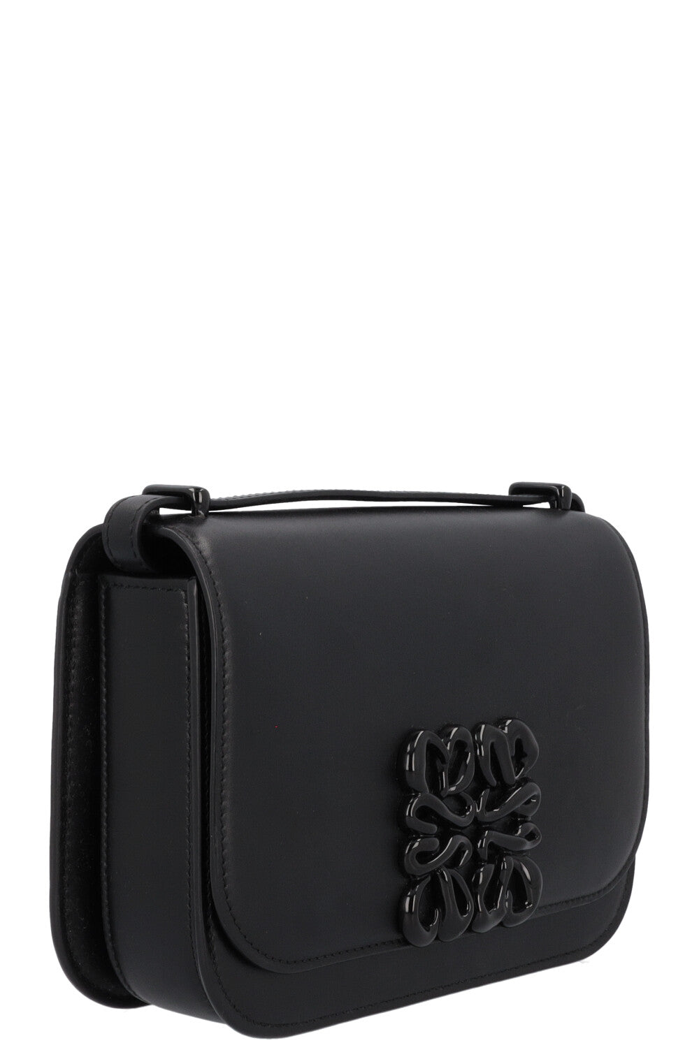 【LOEWE】MINI CROSSBODY BAG Puzzle Edge Mini leather crossbody bag in silver - Loewe
