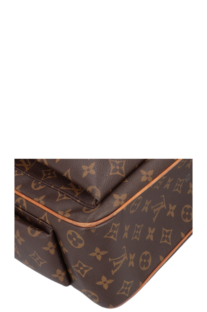 LOUIS VUITTON Multipli Cite Shoulder Bag MNG Canvas