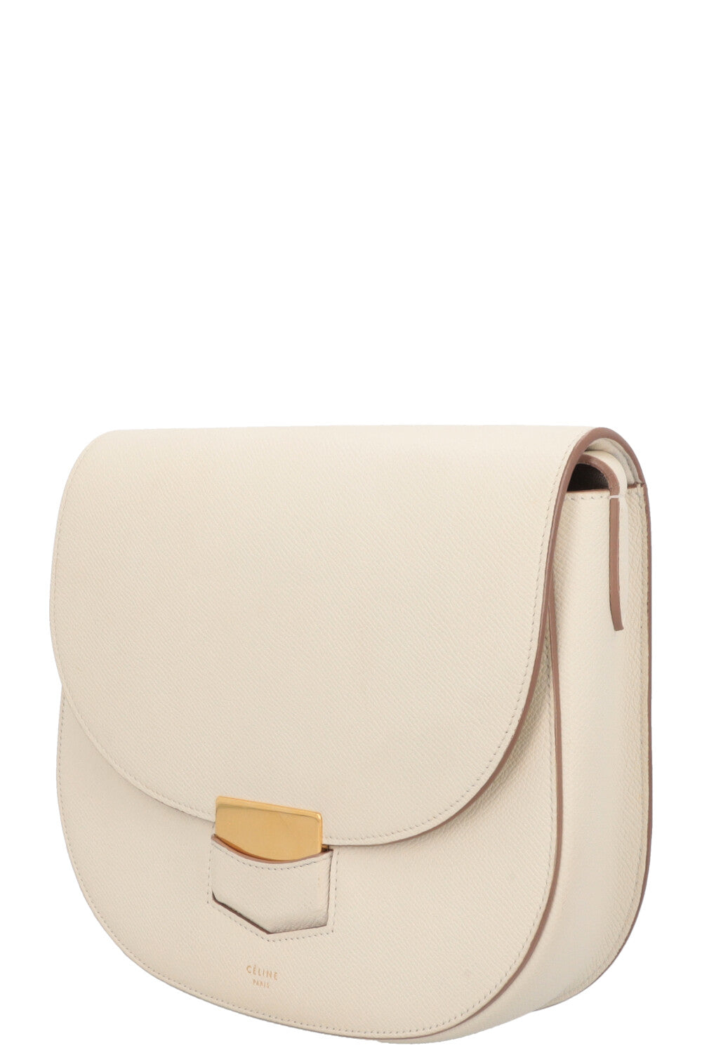 CÉLINE Trotteur Bag Medium Leather Ivory