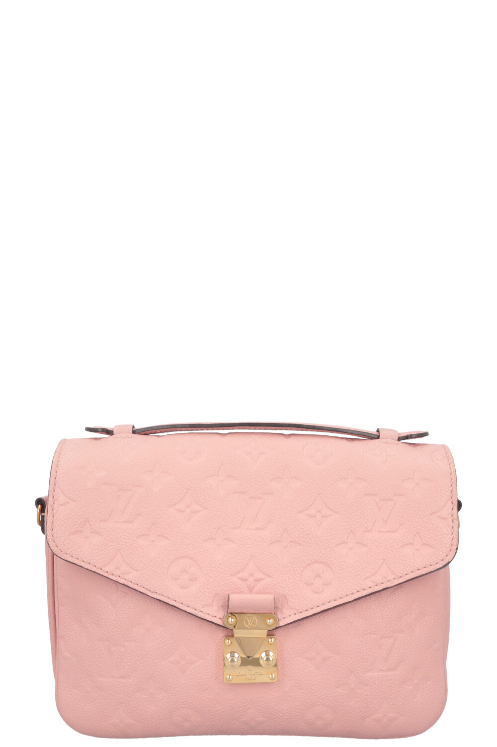 LOUIS VUITTON Pochette Métis Empreinte Pink
