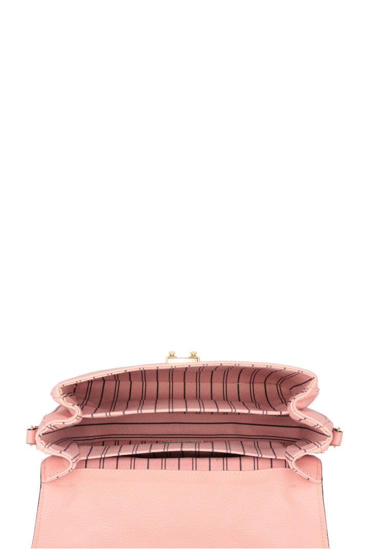 LOUIS VUITTON Pochette Métis Empreinte Pink