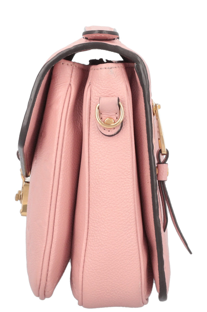 LOUIS VUITTON Pochette Métis Empreinte Pink