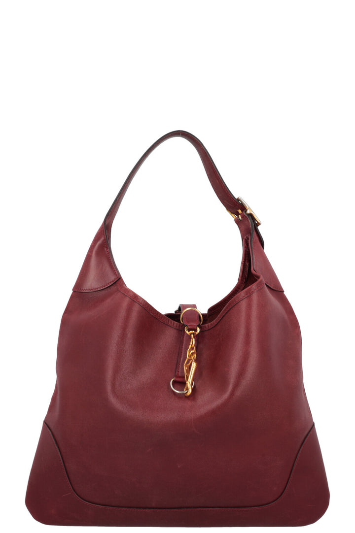 HERMÈS Trim Bag 38 Box Bordeaux