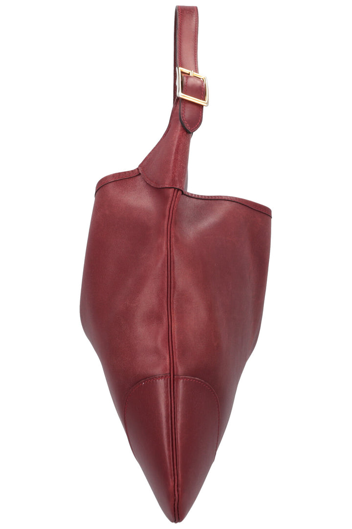 HERMÈS Trim Bag 38 Box Bordeaux