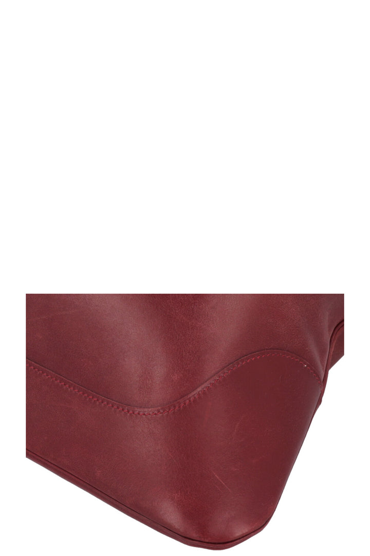 HERMÈS Trim Bag 38 Box Bordeaux