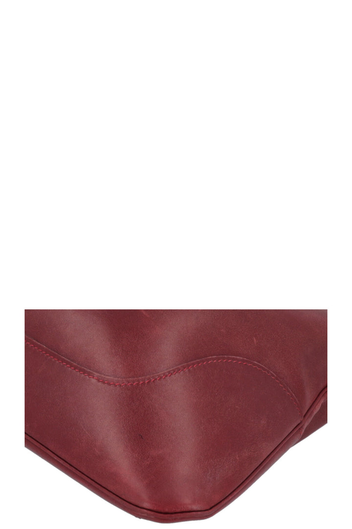 HERMÈS Trim Bag 38 Box Bordeaux