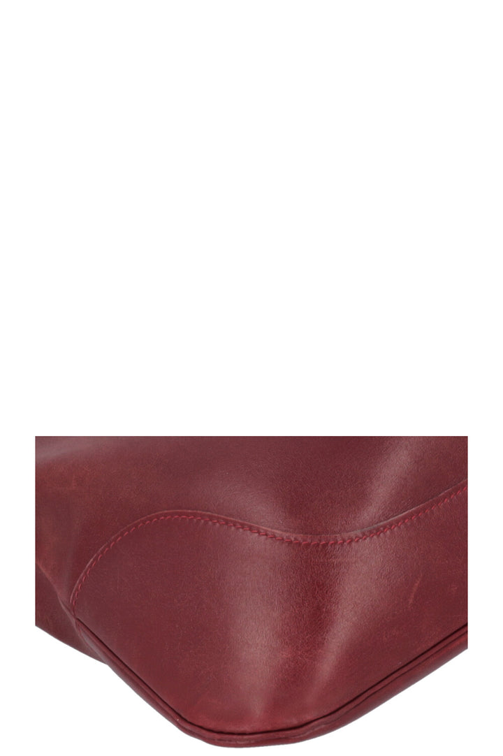 HERMÈS Trim Bag 38 Box Bordeaux