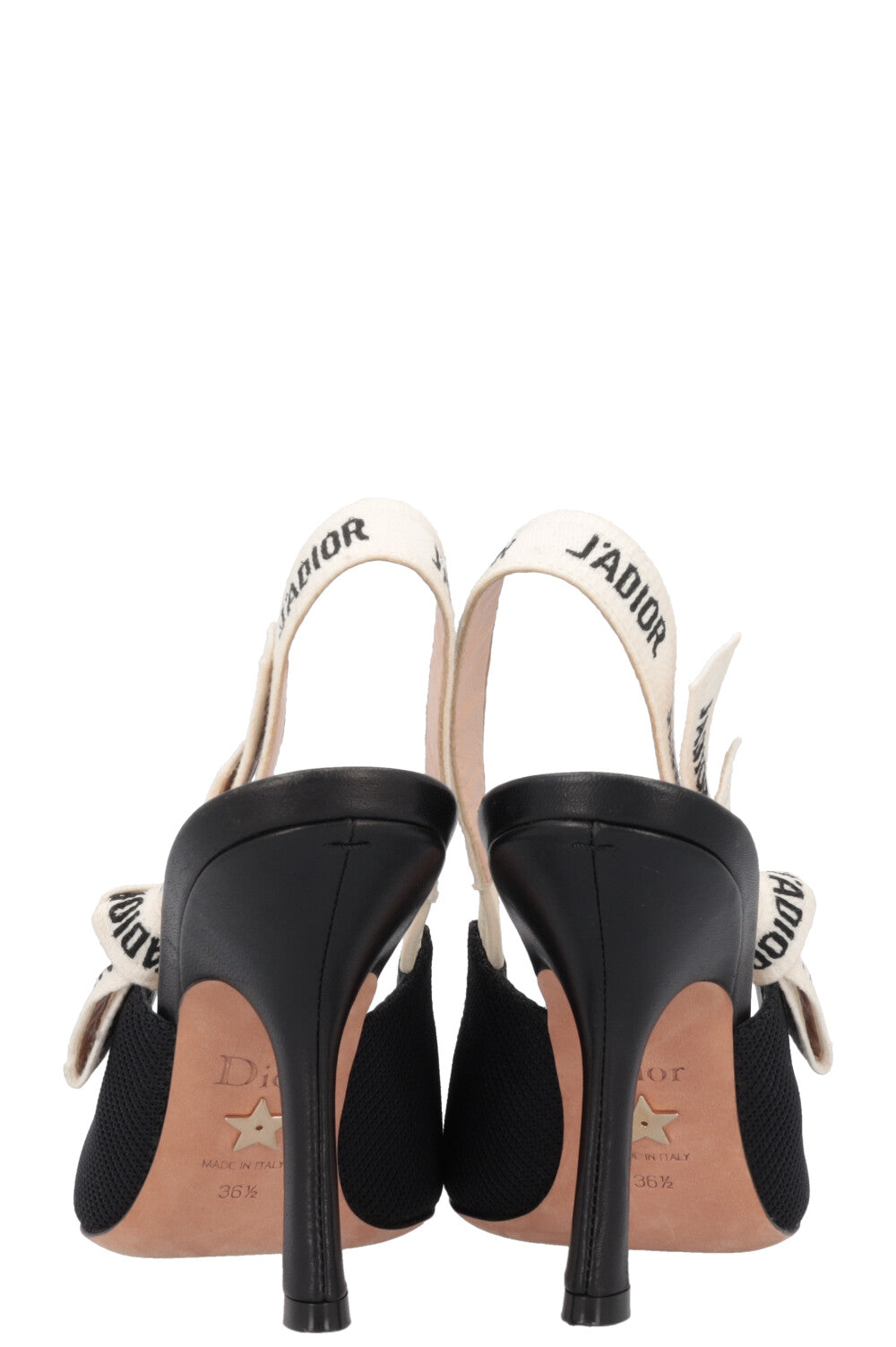 CHRISTIAN DIOR J'Adior Slingback Heels Black – REAWAKE