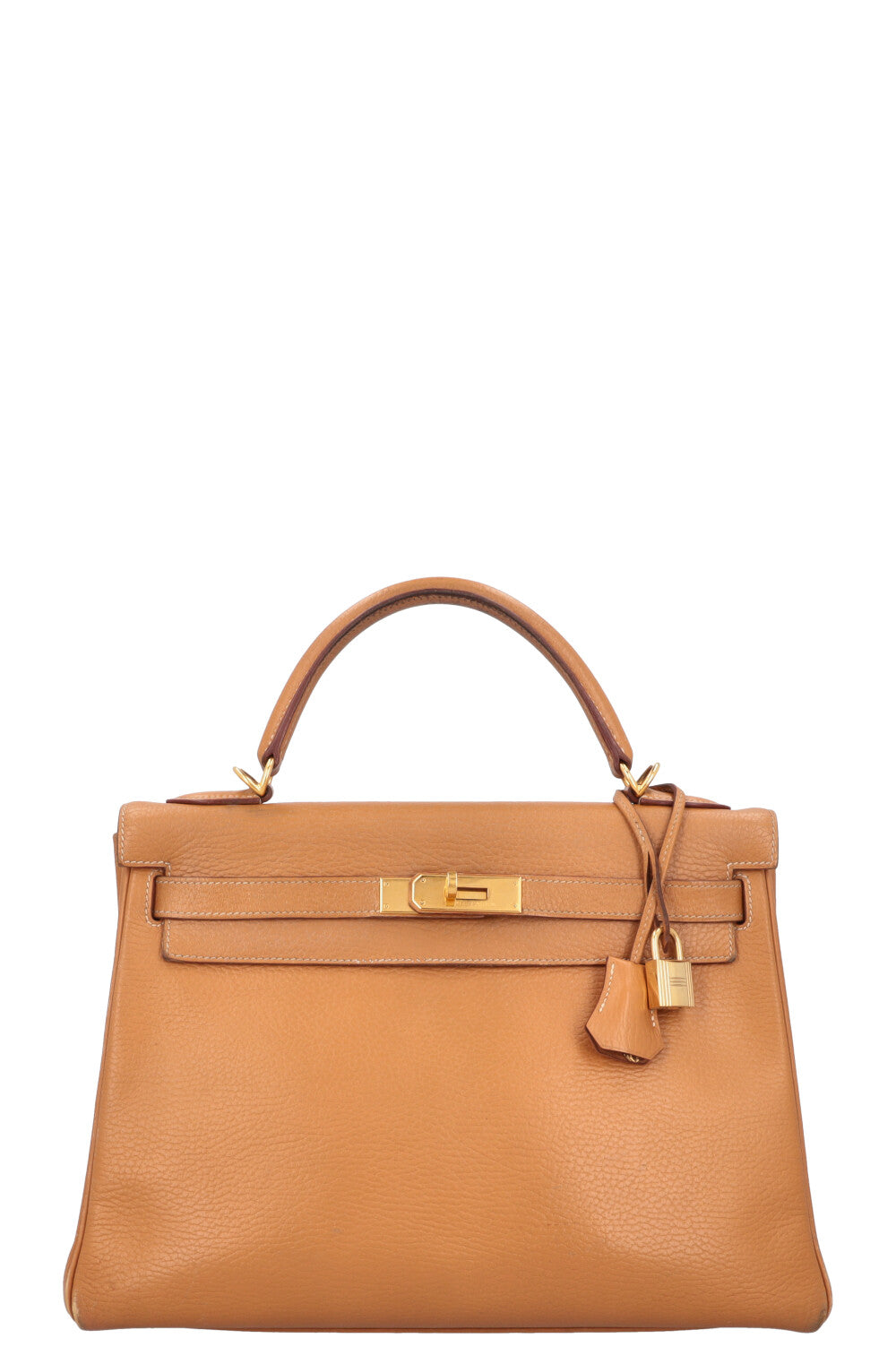 HERMES Kelly 32 Vache Ardennes Gold