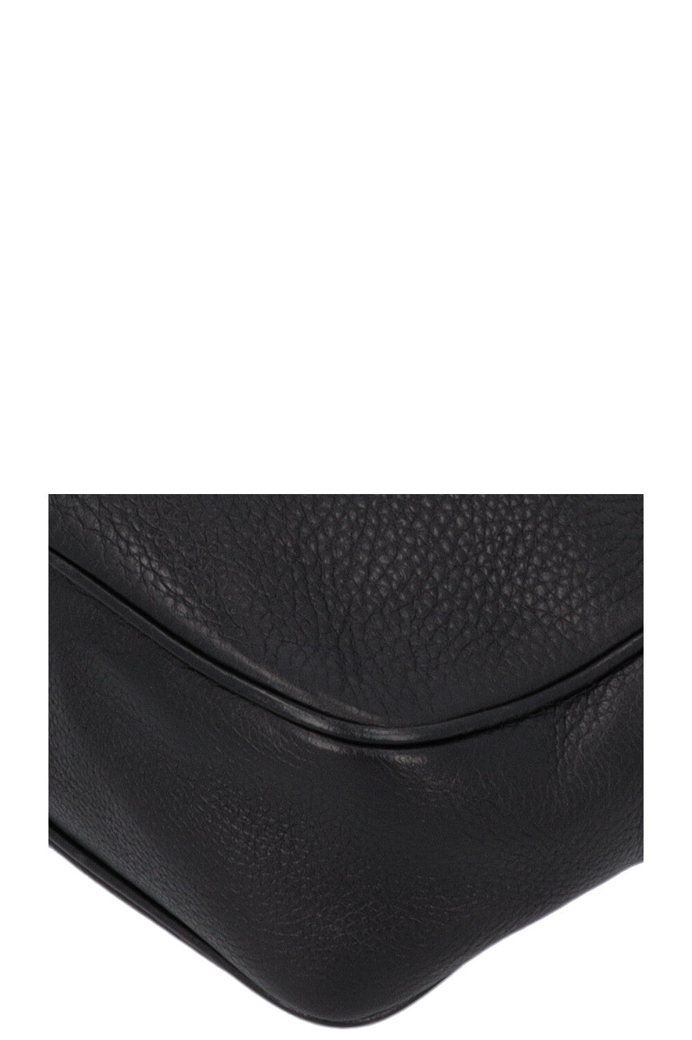 GUCCI Soho Disco Crossbody Bag Leather Black