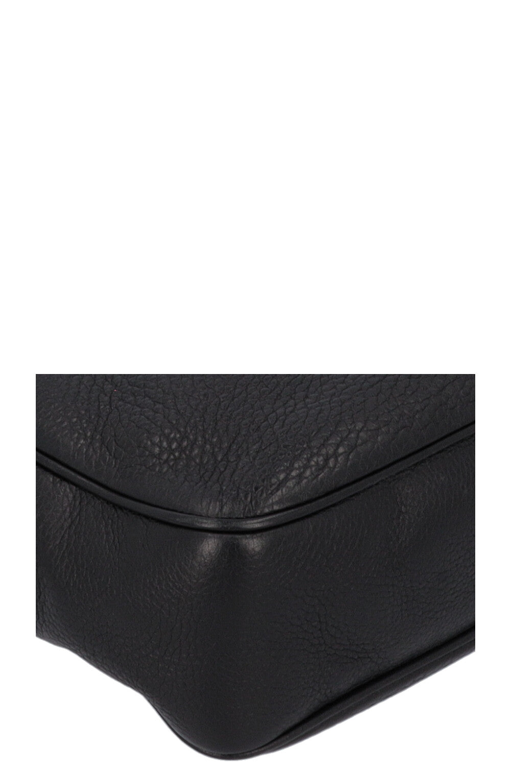 GUCCI Soho Disco Crossbody Bag Leather Black