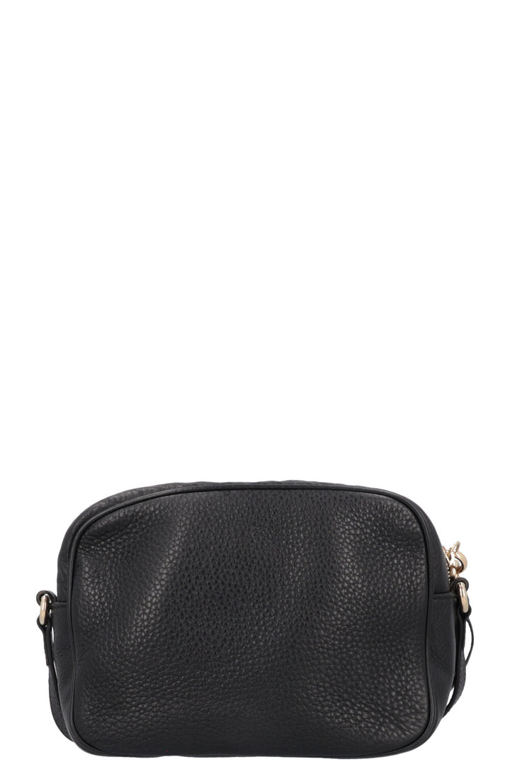 GUCCI Soho Disco Crossbody Bag Leather Black