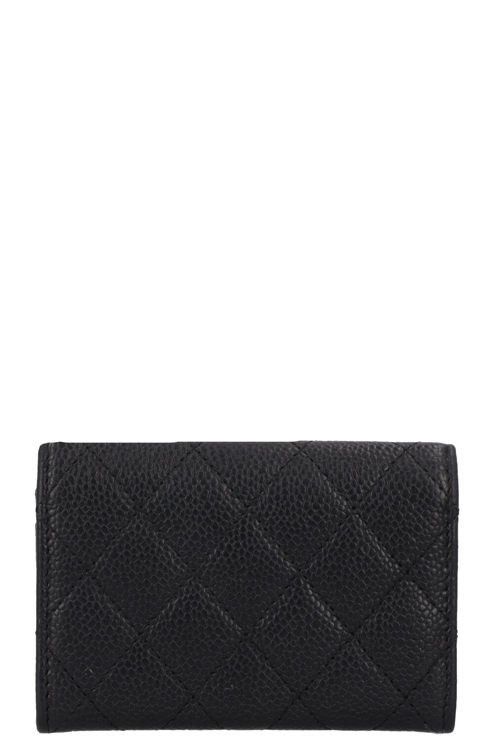CHANEL Classic Wallet Caviar Black