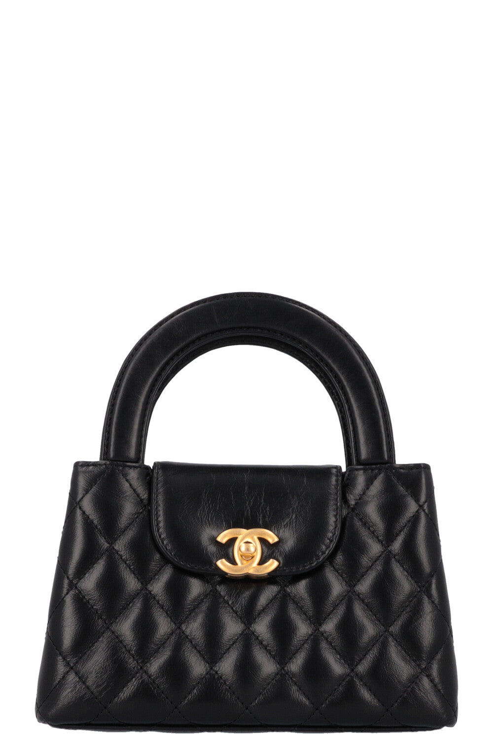 CHANEL Nano Kelly Shopper Bag Black