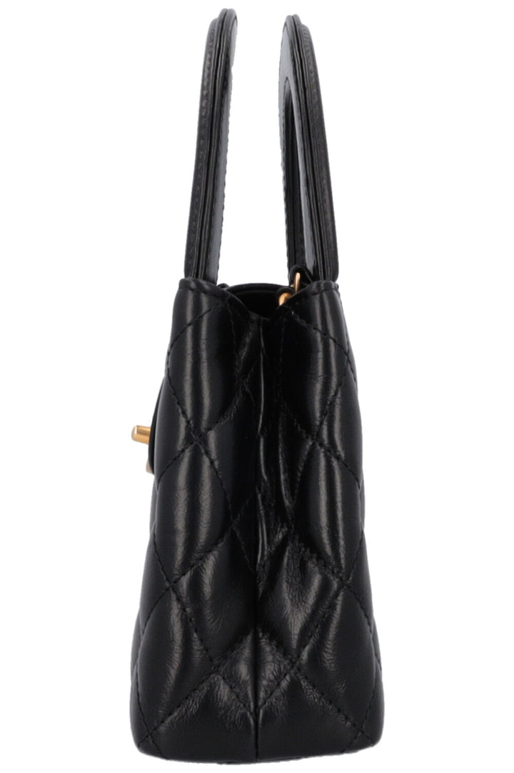 CHANEL Nano Kelly Shopper Bag Black