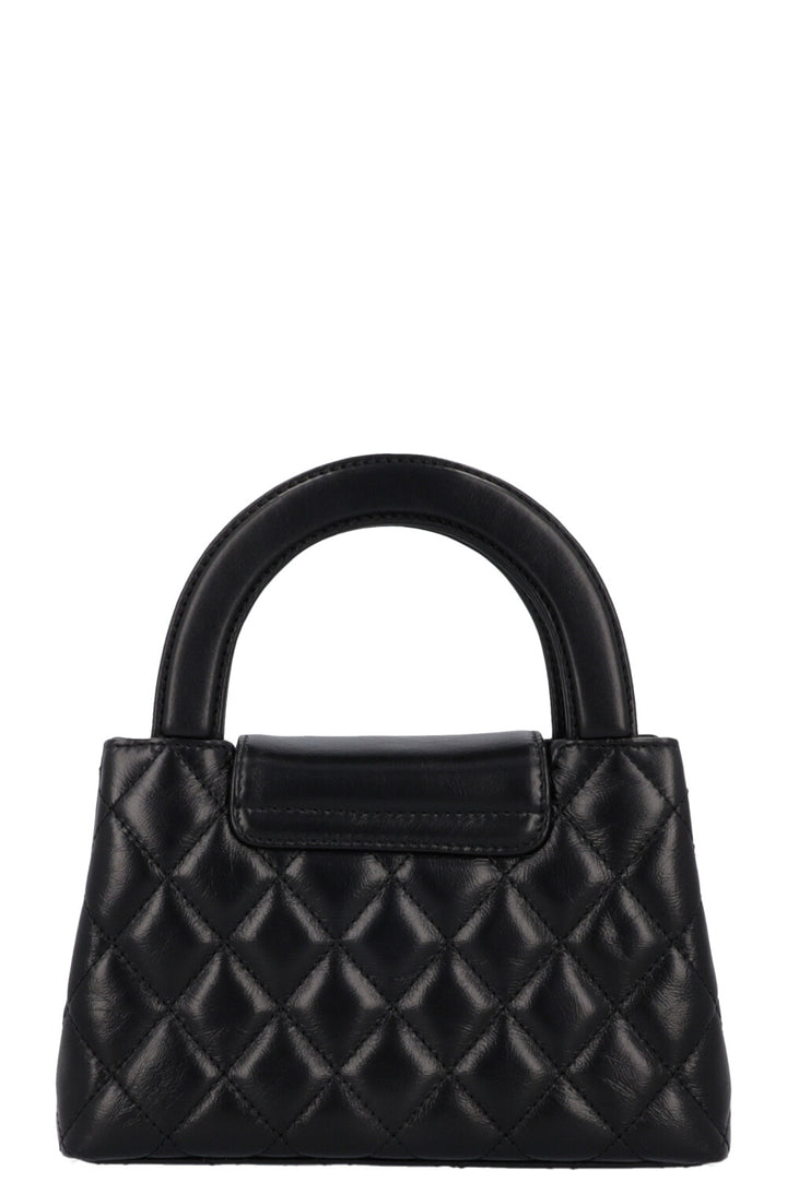 CHANEL Nano Kelly Shopper Bag Black