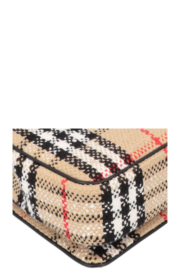 BURBERRY Small Lola Check Crossbody Bag