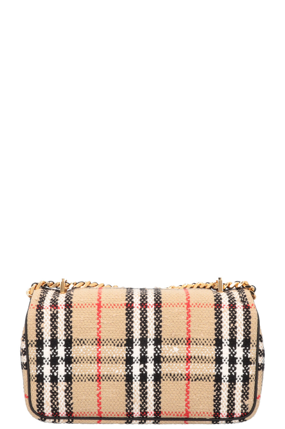 BURBERRY Small Lola Check Crossbody Bag