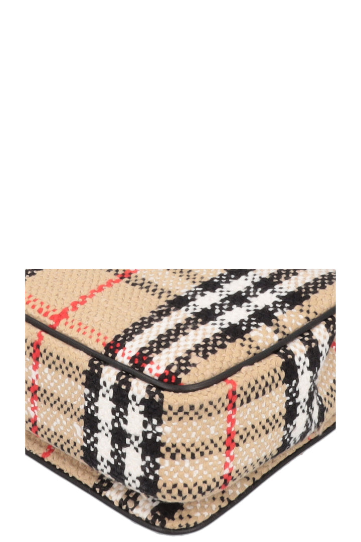 BURBERRY Small Lola Check Crossbody Bag