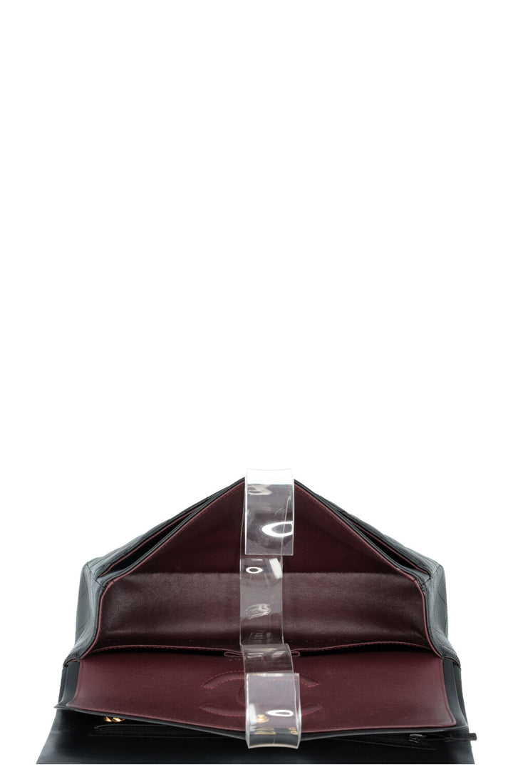 CHANEL Medium Classic Double Flap Black
