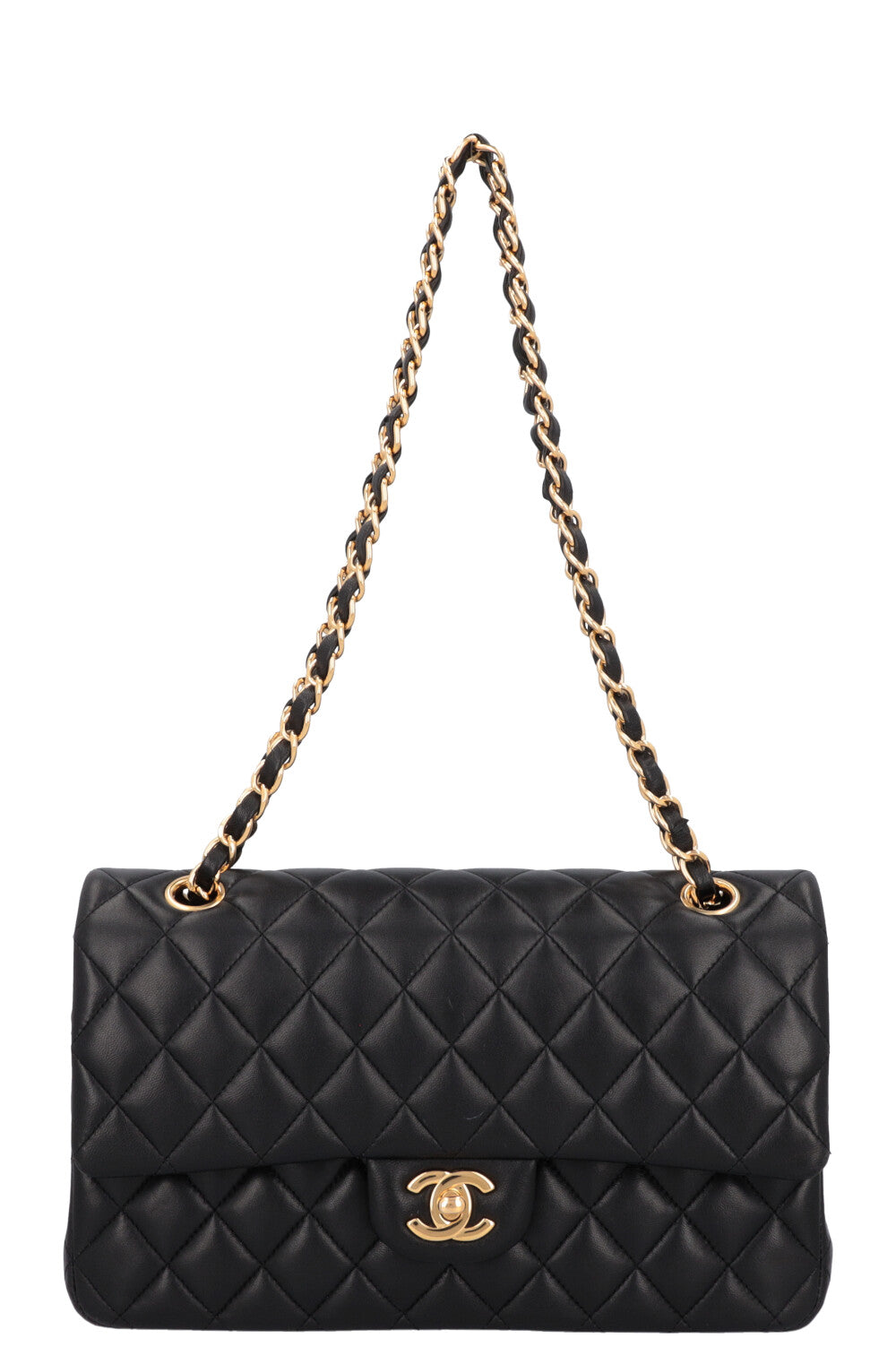 CHANEL Medium Classic Double Flap Black