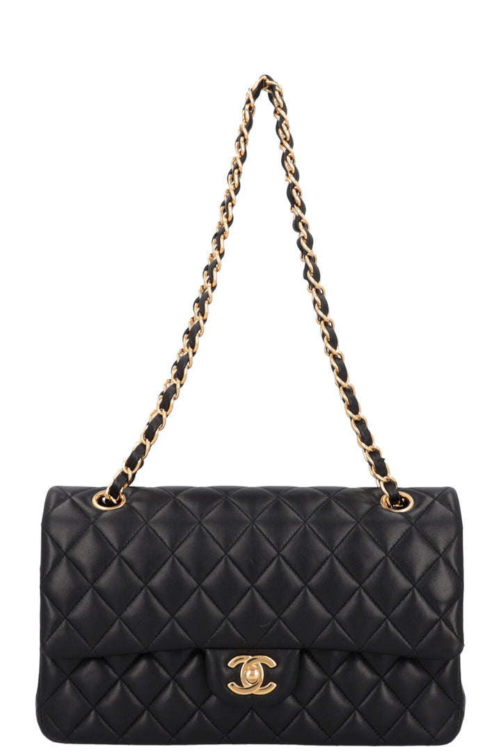 CHANEL Medium Classic Double Flap Black