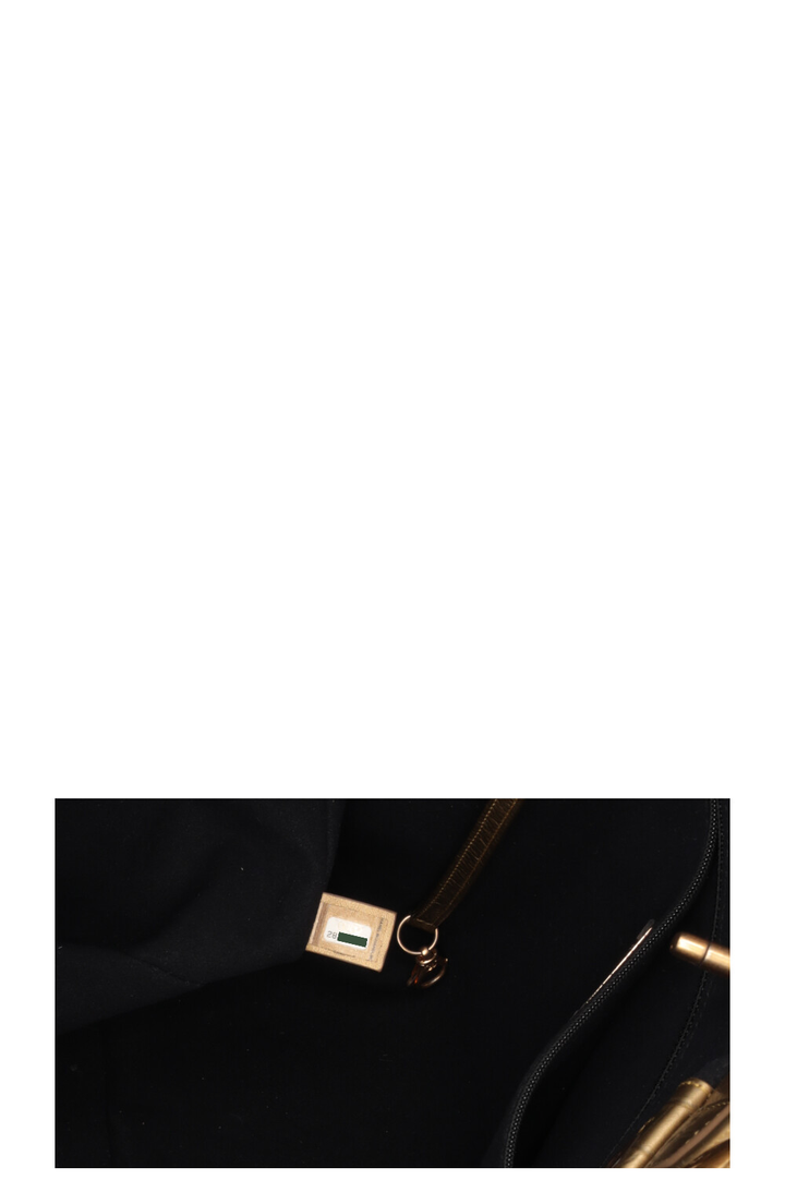 CHANEL Tote Bag Leather Gold