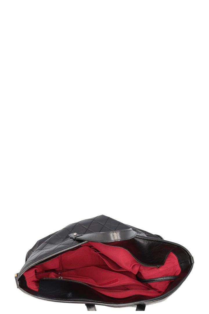 CHANEL Gabrielle Shopping Tote Bag Black