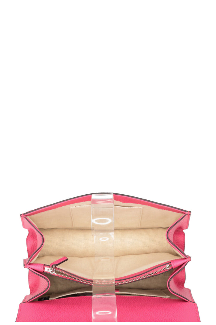 GUCCI Dionysus Medium Bamboo Top Handle Bag Pink