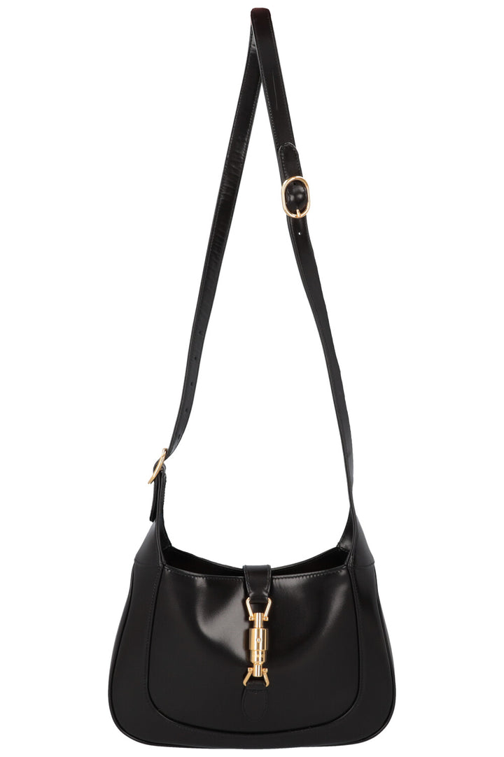 GUCCI Small Jackie Shoulder Bag Leather Black