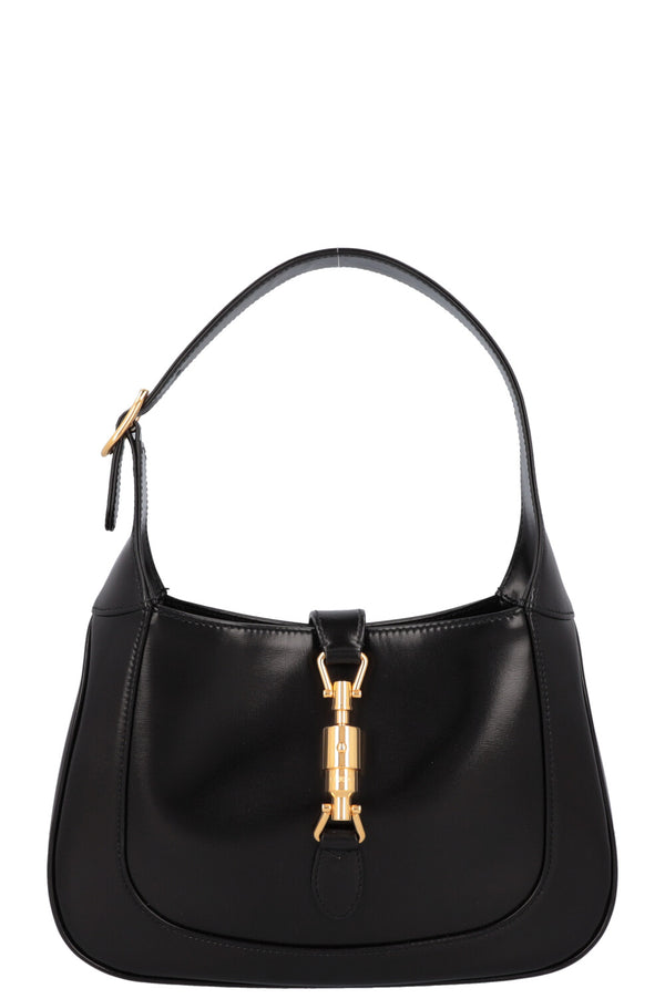 GUCCI Small Jackie Shoulder Bag Leather Black