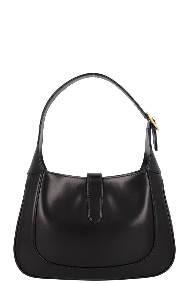 GUCCI Small Jackie Shoulder Bag Leather Black