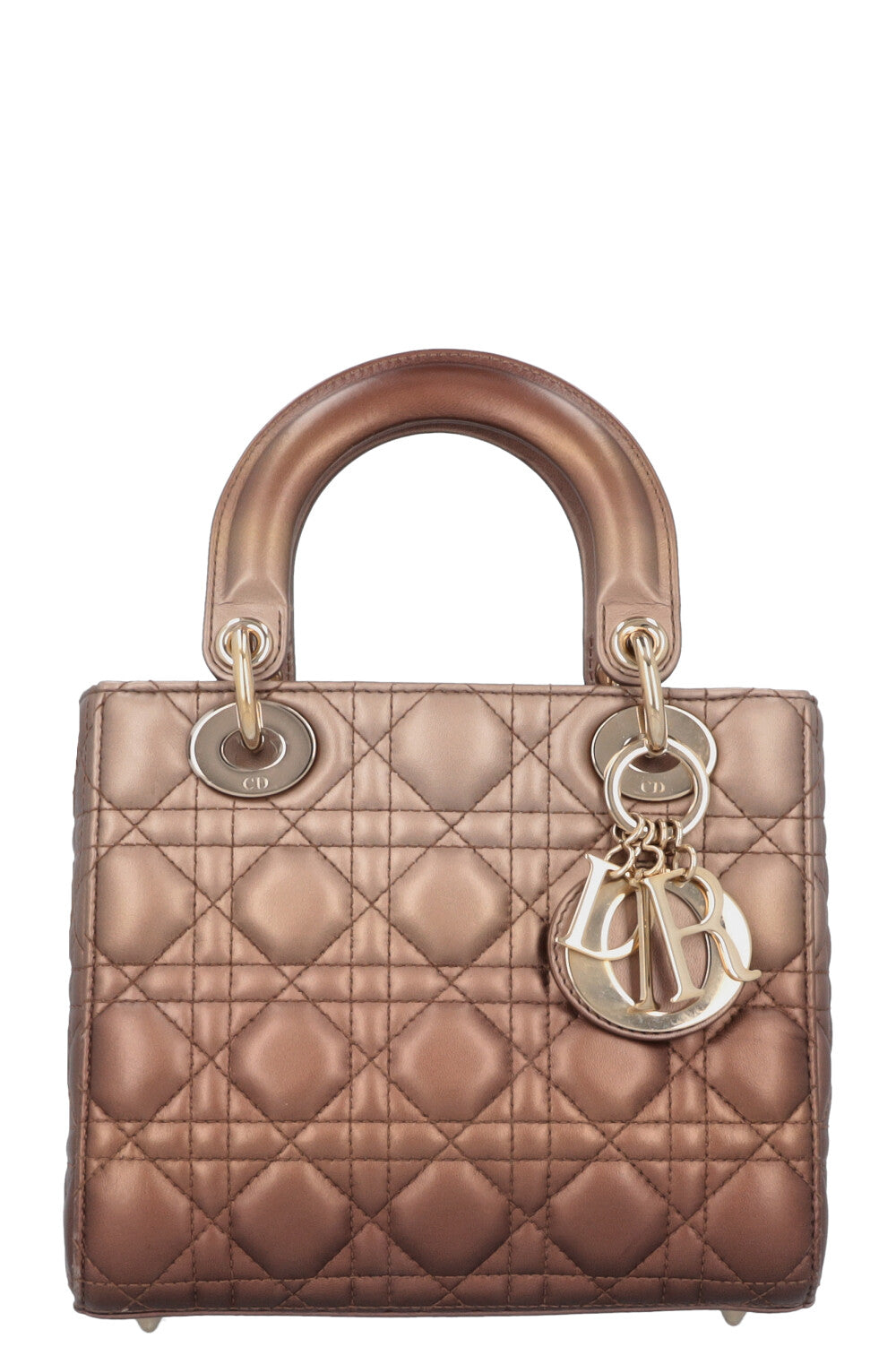 CHRISTIAN DIOR Small Lady ABCDior Radient Bronze