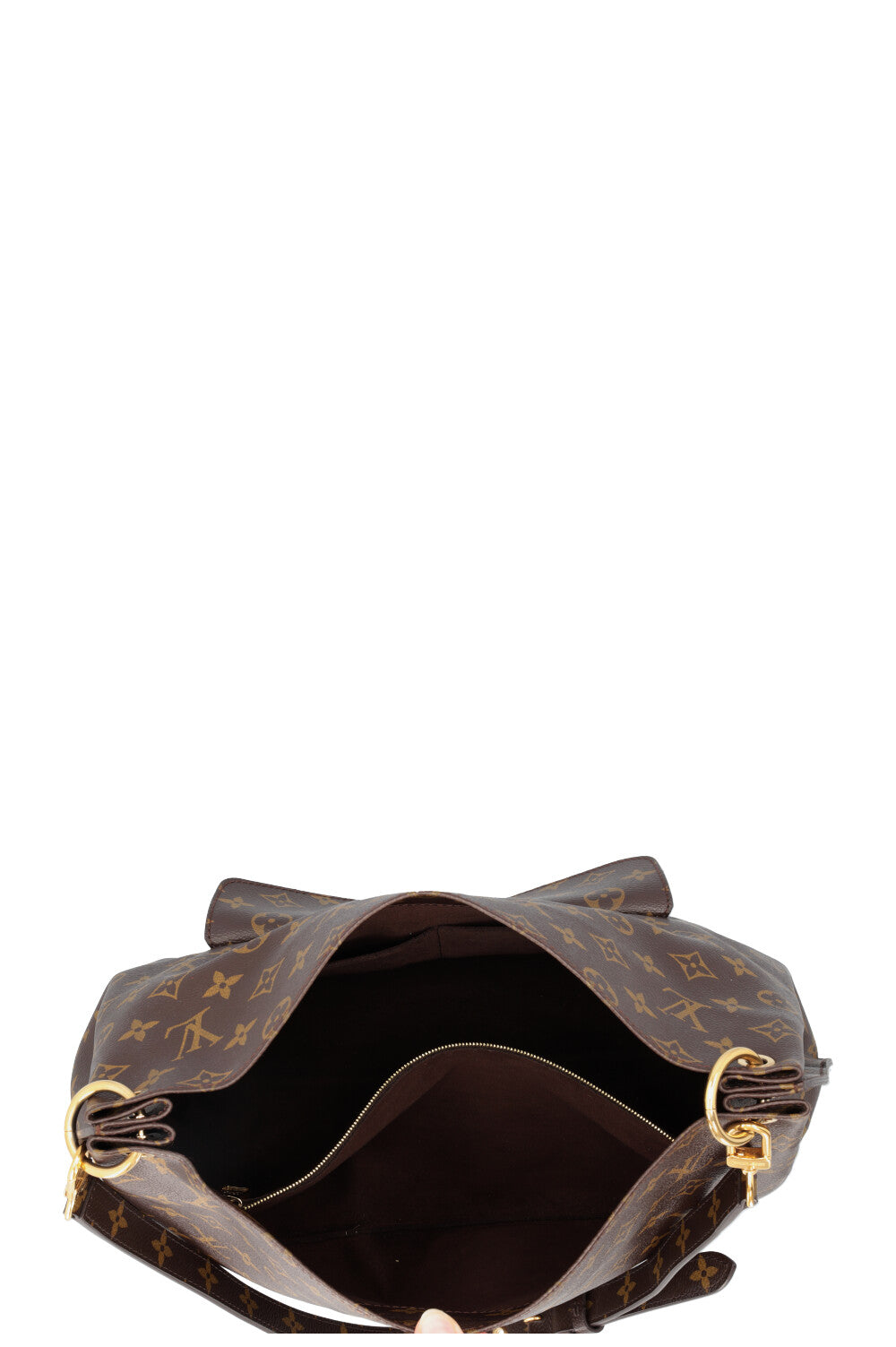 LOUIS VUITTON Metis Hobo Bag MNG Canvas