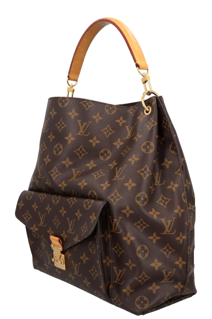 LOUIS VUITTON Metis Hobo Bag MNG Canvas