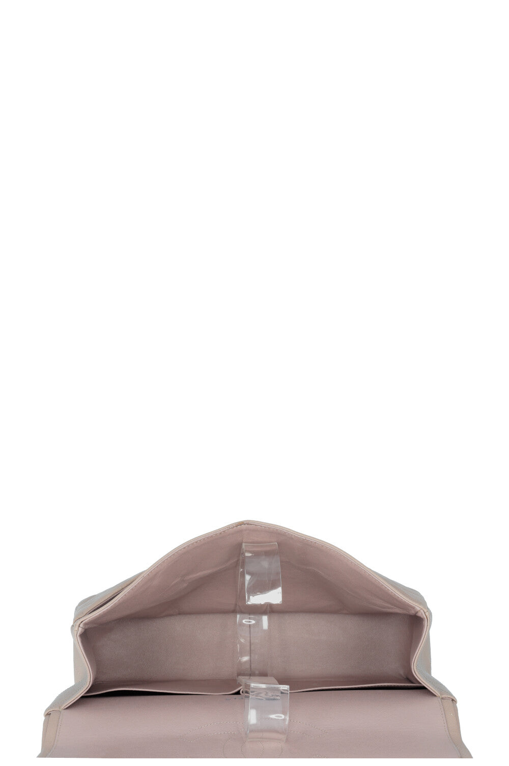 CHANEL Maxi Double Flap Bag Caviar Taupe