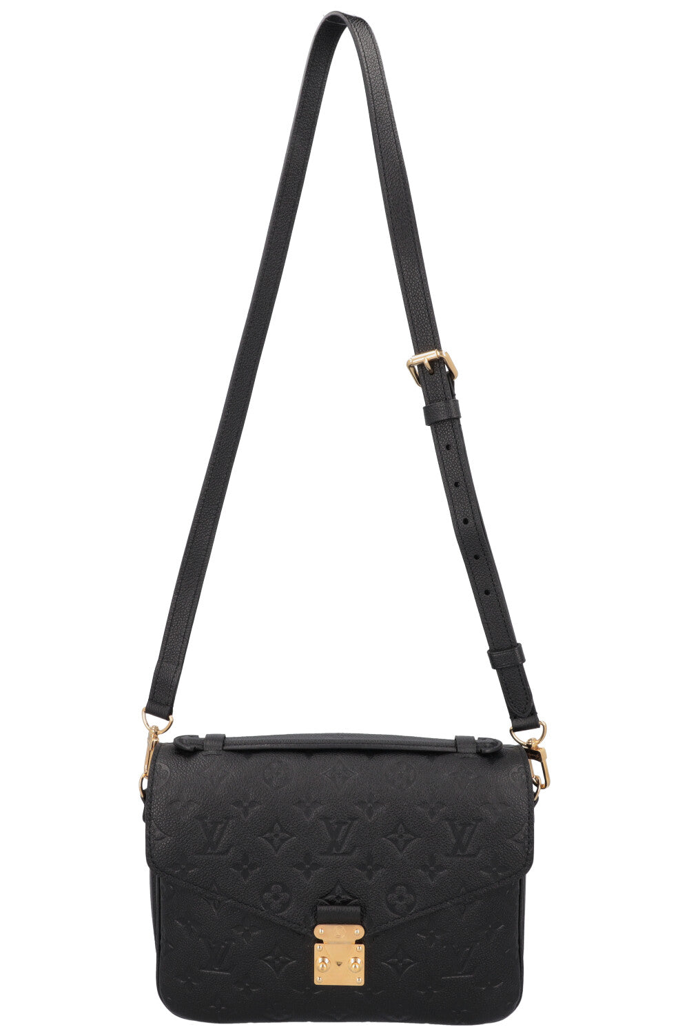 LOUIS VUITTON Pochette Métis Empreinte Black