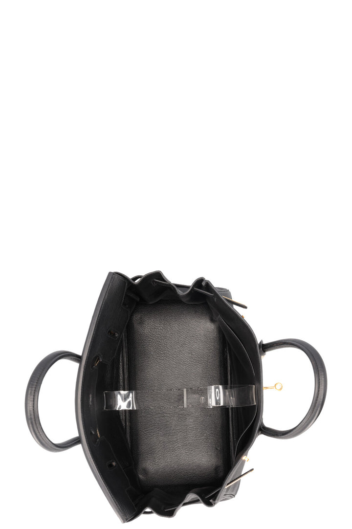 HERMÈS Birkin 35 Clemence Black Gold