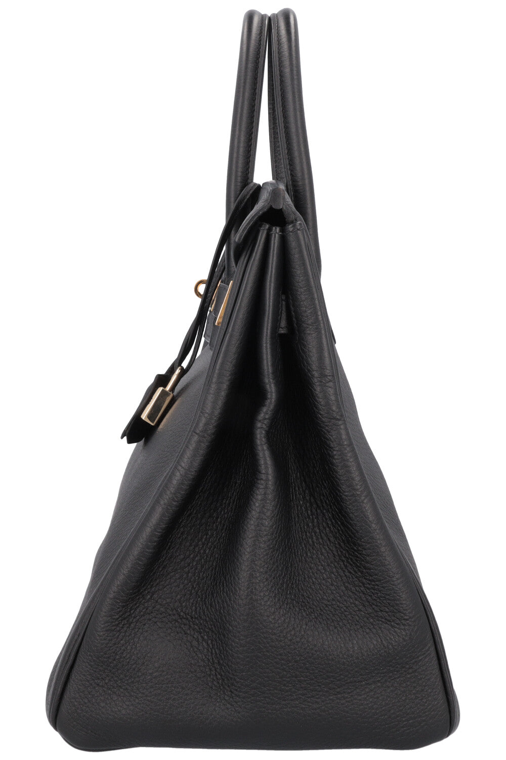 HERMÈS Birkin 35 Clemence Black Gold