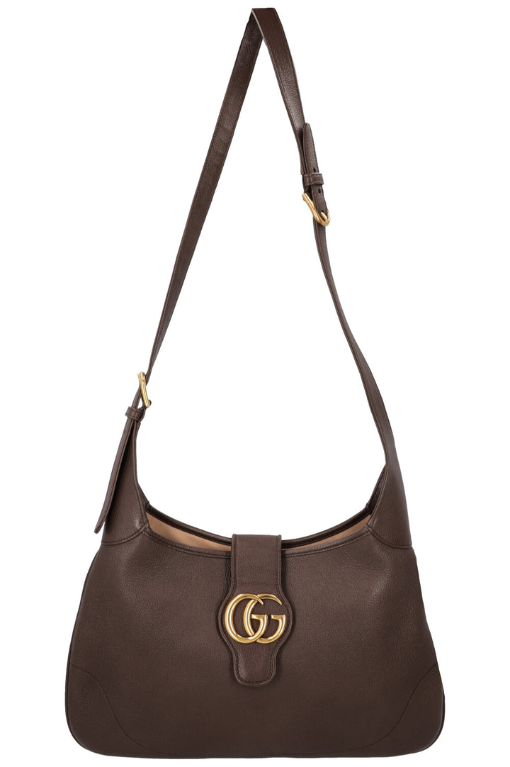 GUCCI Medium Aprodite Bag Leather Brown